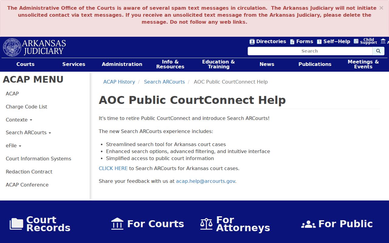 Lafayette County civil court docket Search ARCourts help